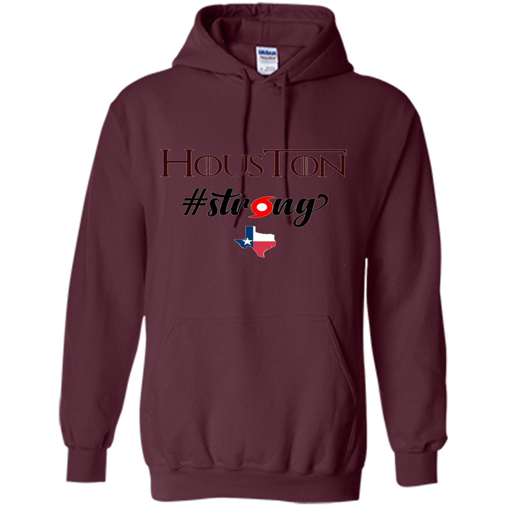 Houston Strong Texas T-Shirt Maroon