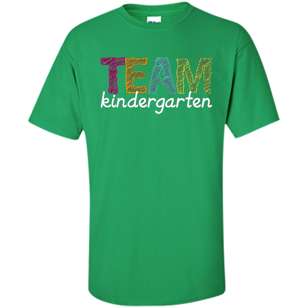 Team Kindergarten Grade Teacher T-Shirt Irish Green