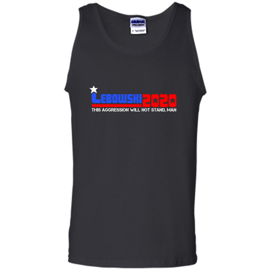 Lebowski 2020 This Aggression Will Not Stand Man T-shirt Black