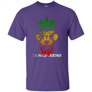 Lion Of Judah Rasta Reggae Roots T-shirt