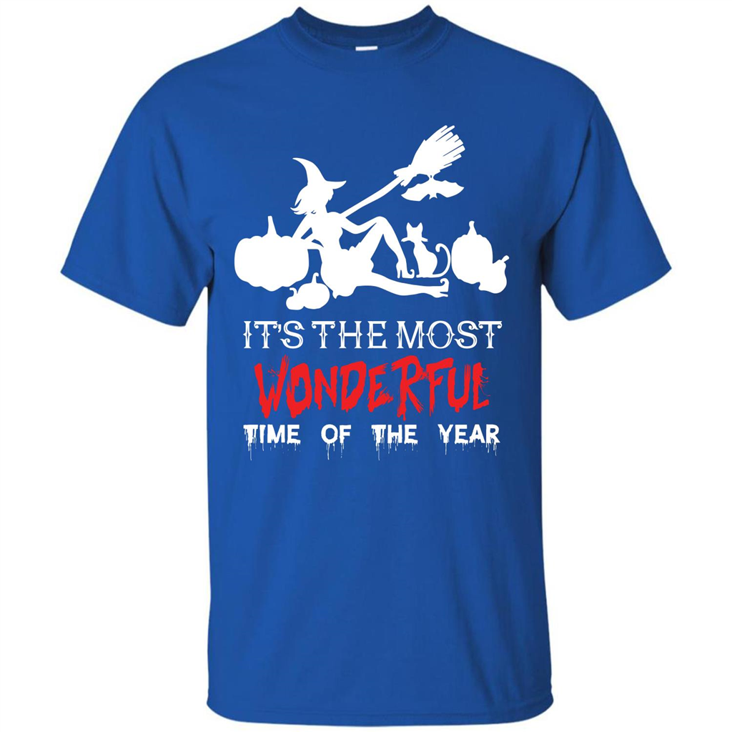 Halloween T-shirt It’s The Most Wonderful Time Of The Year Royal