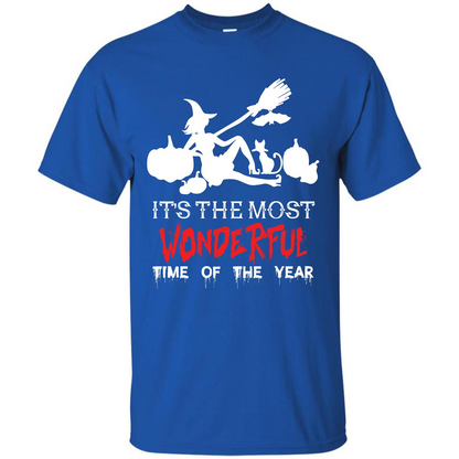 Halloween T-shirt It’s The Most Wonderful Time Of The Year Royal