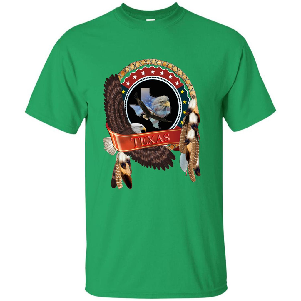 Dream Catcher Texas Art T-shirt Irish Green