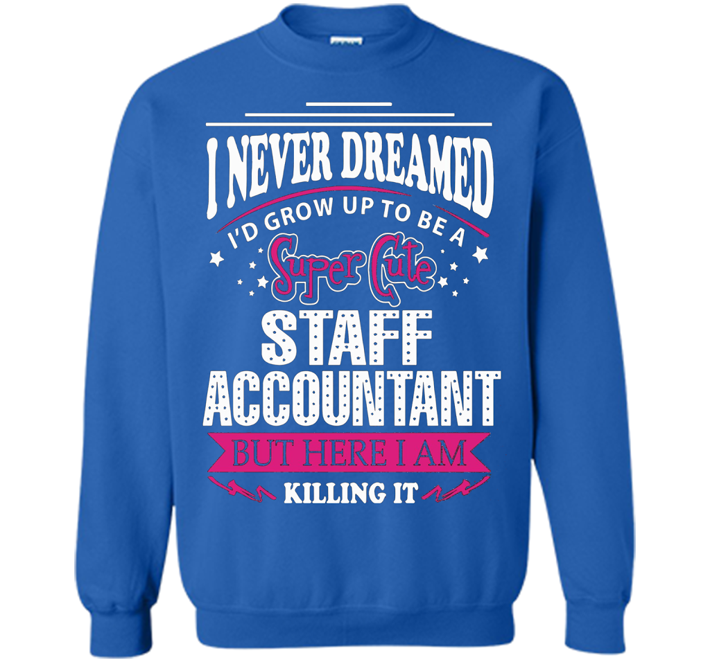 Staff Accountant T-Shirt cool shirt Royal