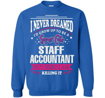 Staff Accountant T-Shirt cool shirt Royal