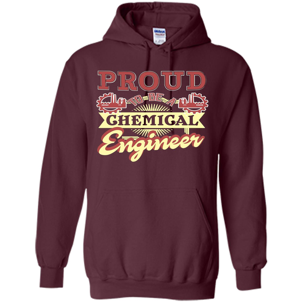 Chemical Engineer T-shirt - Proud Chemical Engineer Maroon