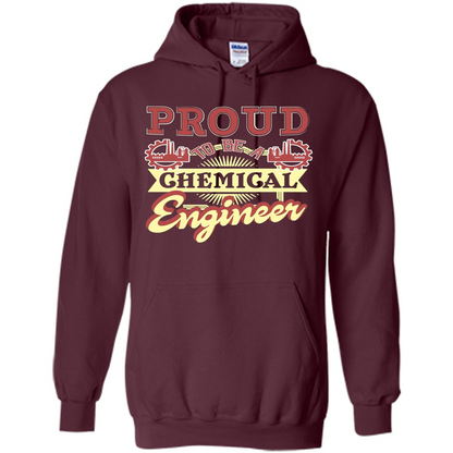 Chemical Engineer T-shirt - Proud Chemical Engineer Maroon