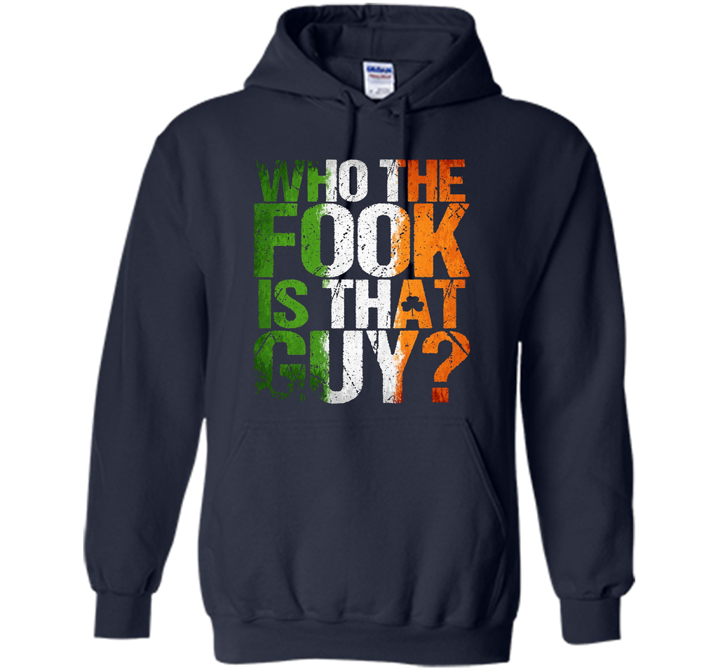Boxing T-shirt Who The Fook Is That Guy Navy