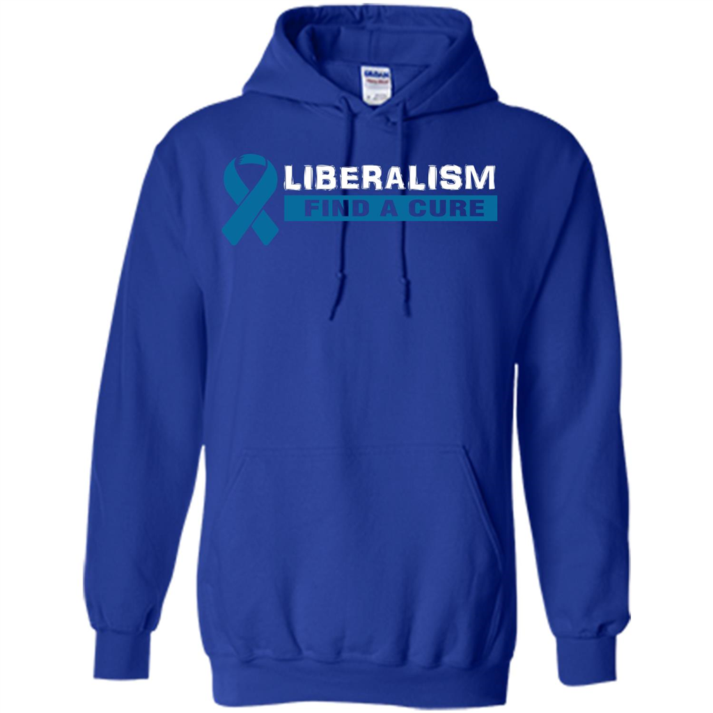 Cancer Awareness T-shirt Liberalism Find A Cure T-shirt Royal