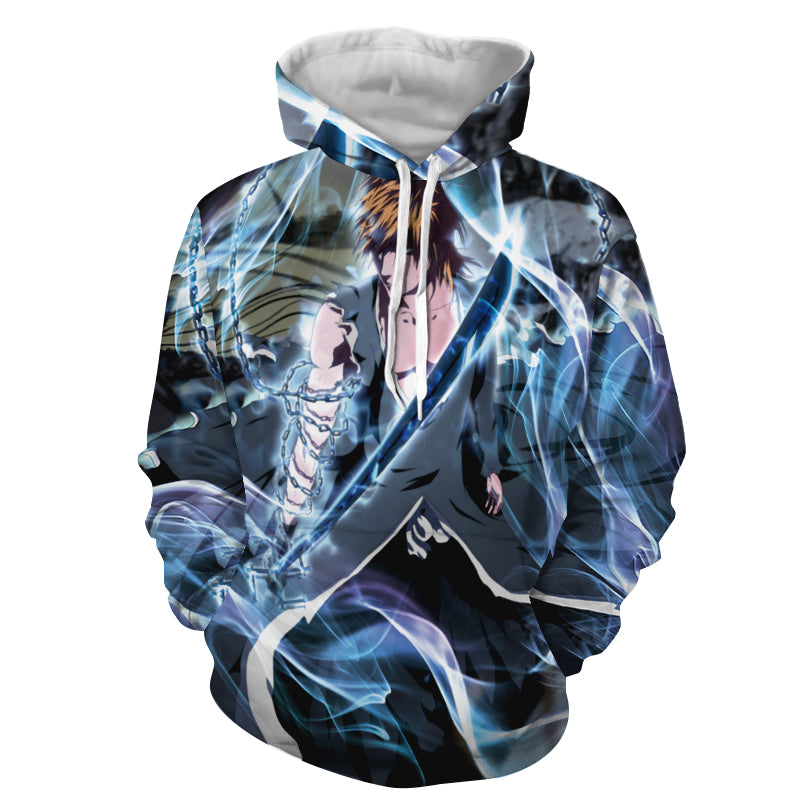 Bleach Ichigo Kurosaki 3D Hoodie