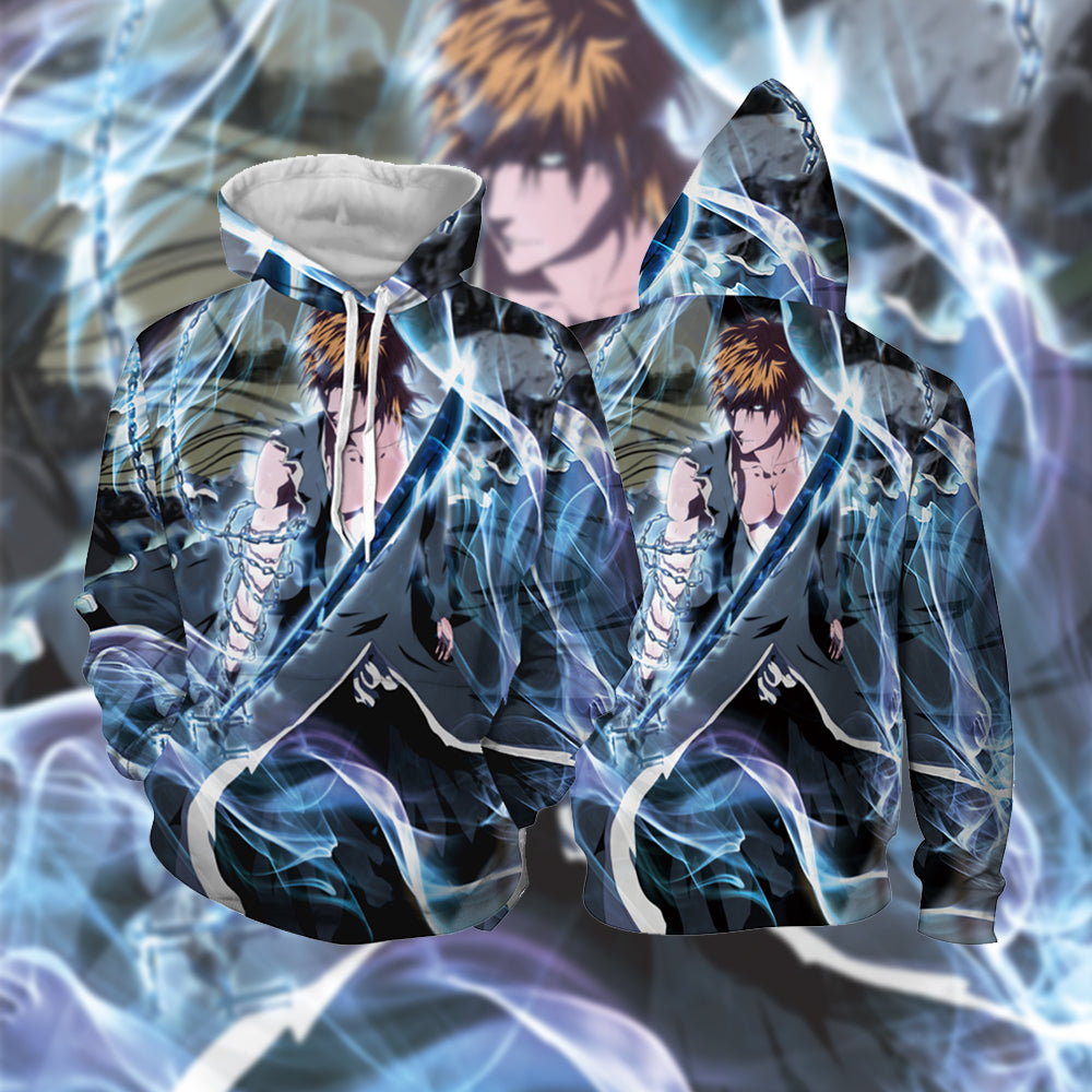 Bleach Ichigo Kurosaki 3D Hoodie