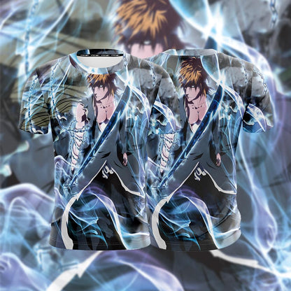 Bleach Ichigo Kurosaki Unisex 3D T-shirt