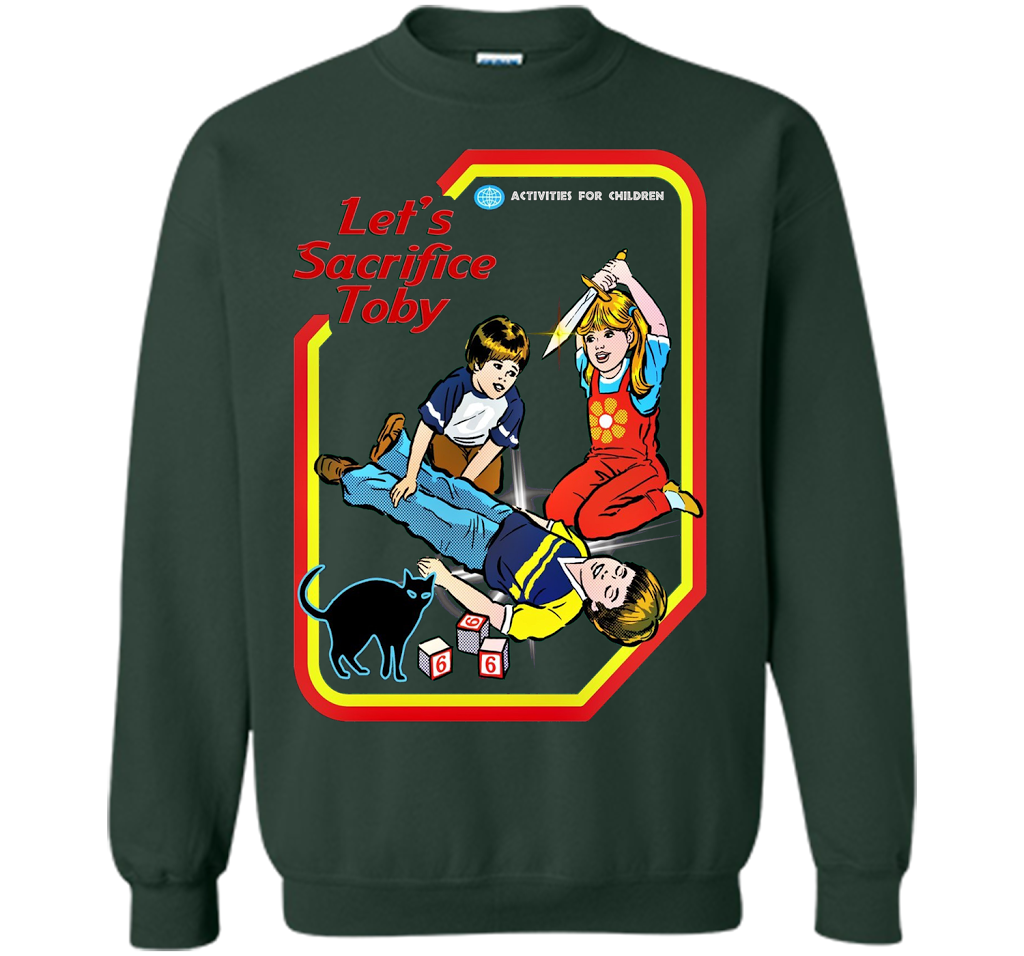 Let's Sacrifice Toby T-shirt Forest Green