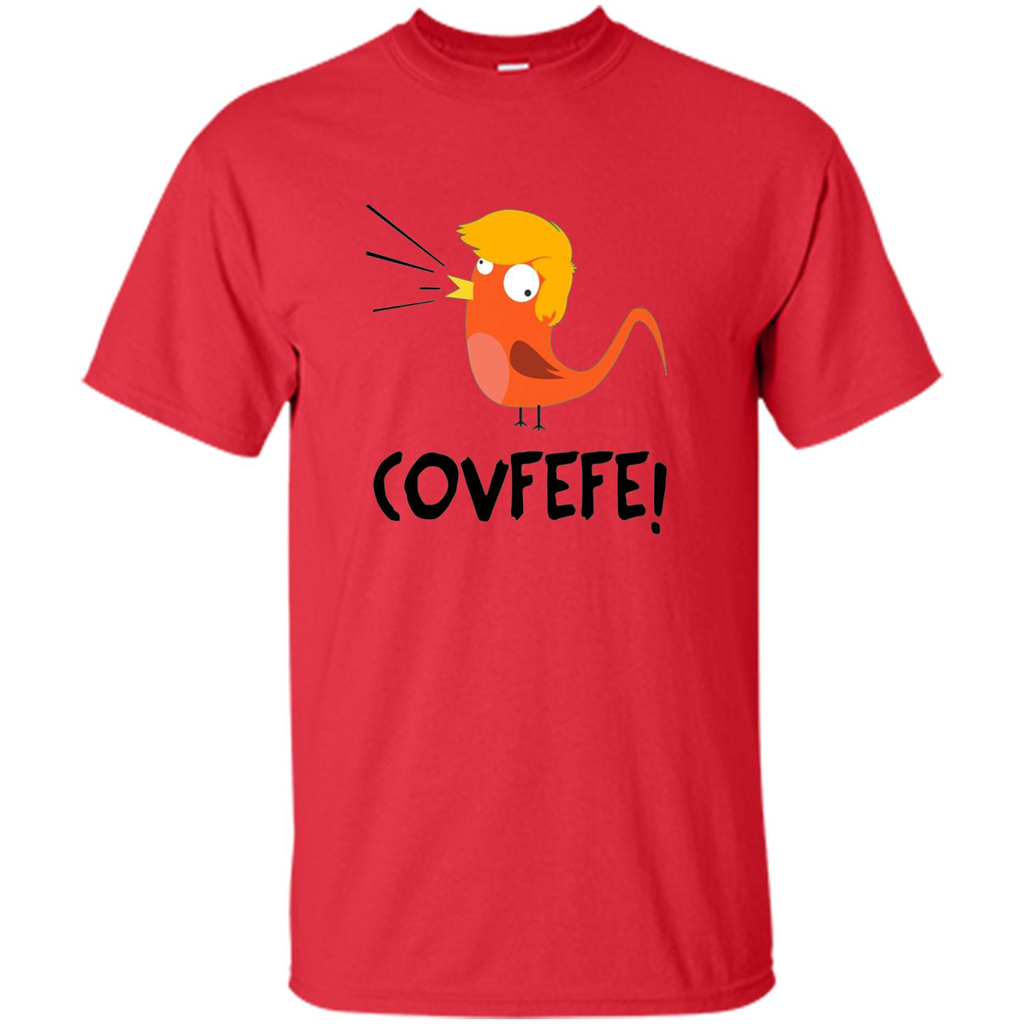 Covfefe Bird T-shirt Funny Political T-shirt Red