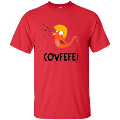 Covfefe Bird T-shirt Funny Political T-shirt Red