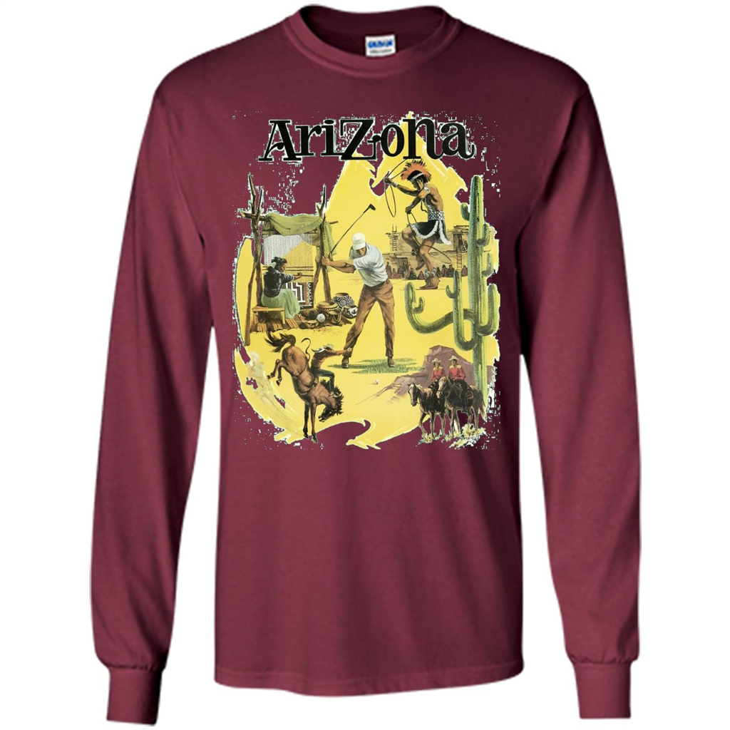 Arizona- T-shirt Maroon