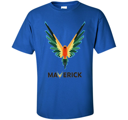Vibrant T-Shirt Be A Maverick T-shirt Royal