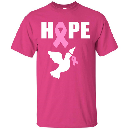 Cancer Awareness T-shirt Hope T-shirt Heliconia