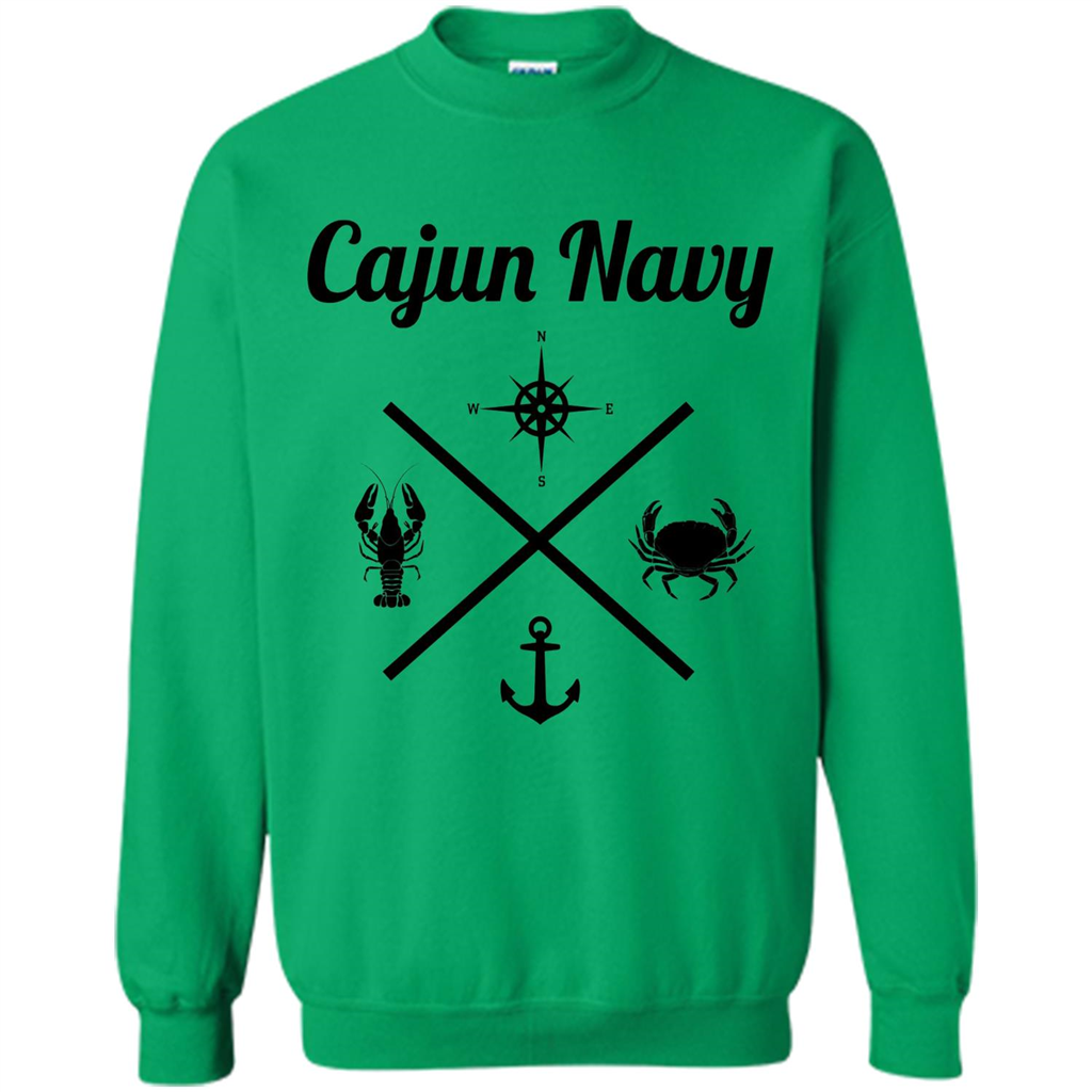 Cajun Navy T-shirt Irish Green