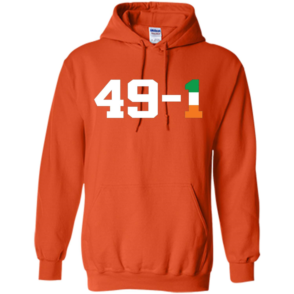 Funny Ireland Boxing T-shirt 49-1 T-shirt Orange