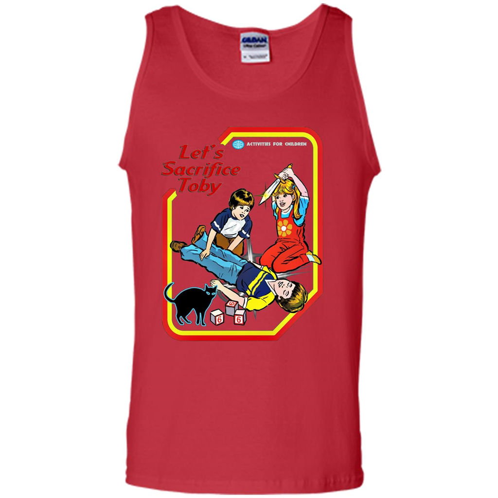 Let's Sacrifice Toby T-shirtt Red