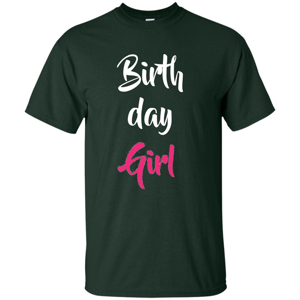 Birthday Girl T-shirt Pink Party Birthday T-shirt