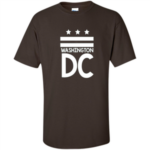 DC Flag T-shirt - Washington DC T-Shirt