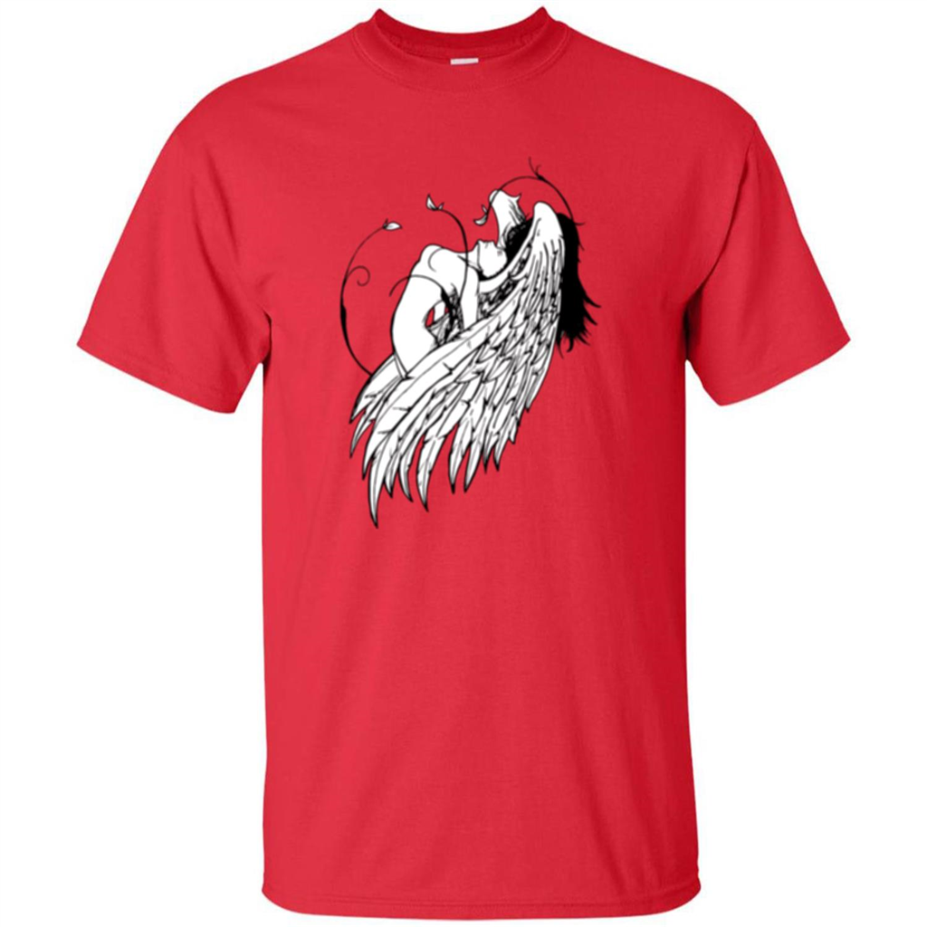 Angel T-shirt Angel Wings Red