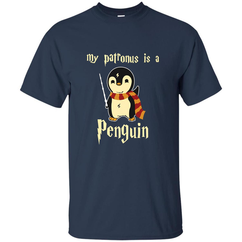 Penguin T-Shirt My Patronus Is A Penguin Hot 2017 T-Shirt Navy