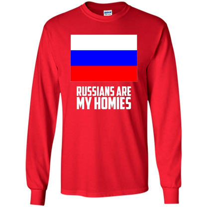 Russians Are My Homies T-shirt Red