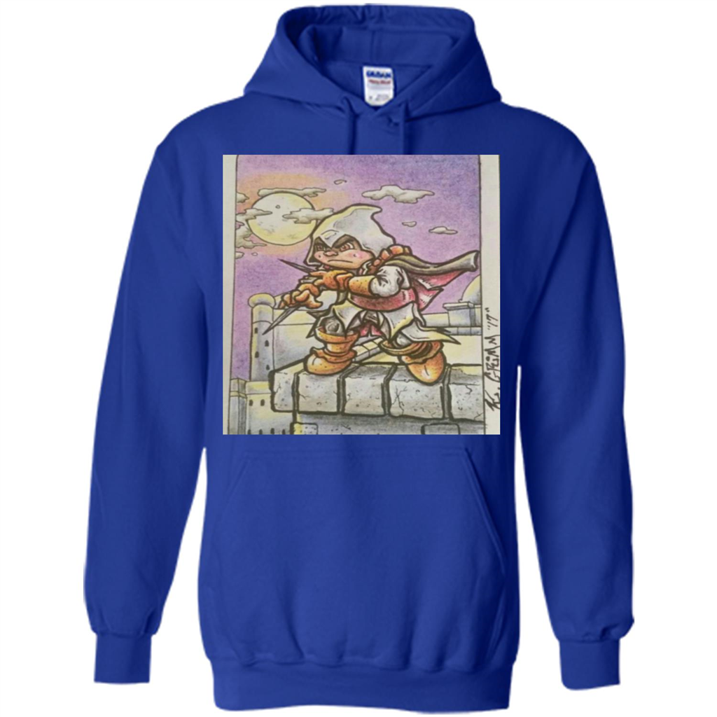Assassin - Walk Under A Full Moon's Light T-Shirt Royal