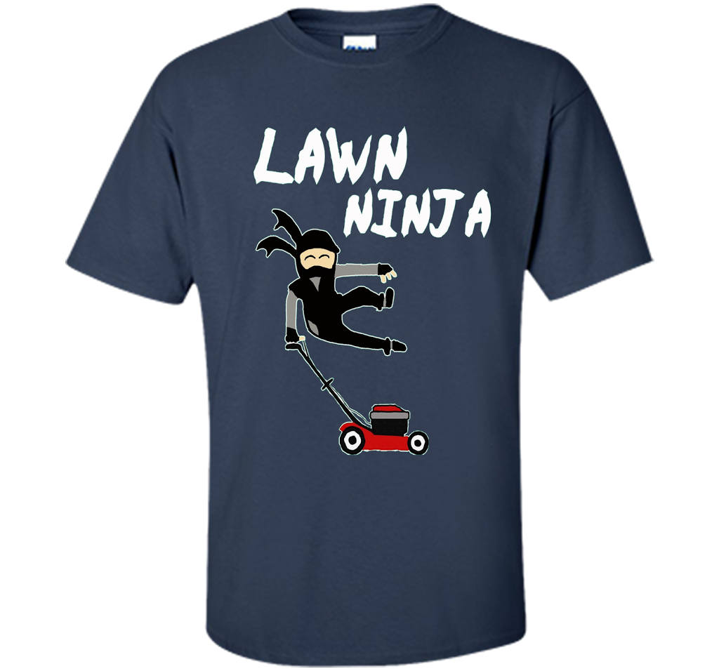 Lawn Ninja T-Shirt shirt Navy