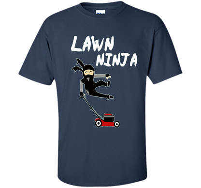 Lawn Ninja T-Shirt shirt Navy