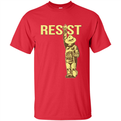 Resist T-shirt National Park Resist Red