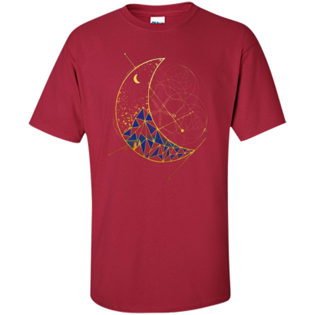 Moon Mountain T-shirt Cardinal