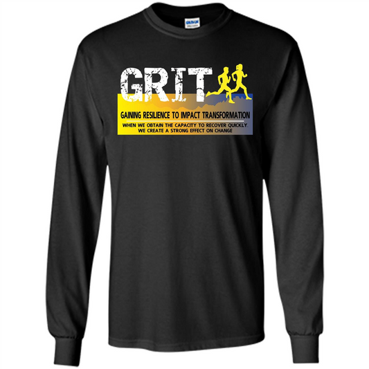 Gaining Resilience To Impact Transformation T-shirt Black