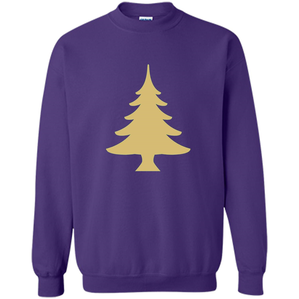 Christmas Tree T-shirt Xmas Tree T-shirt Orange