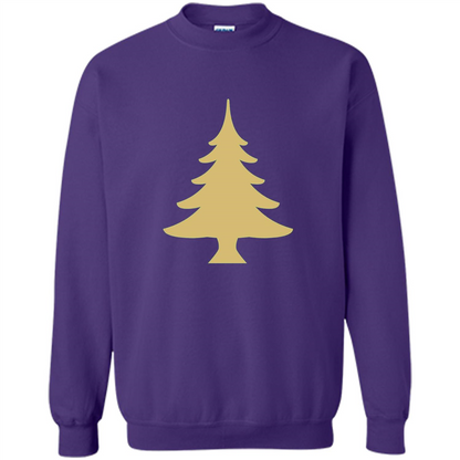 Christmas Tree T-shirt Xmas Tree T-shirt Orange