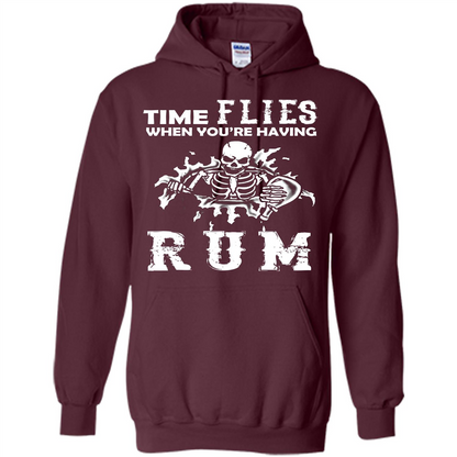 Rum T-shirt Time Flies When You're Having Rum