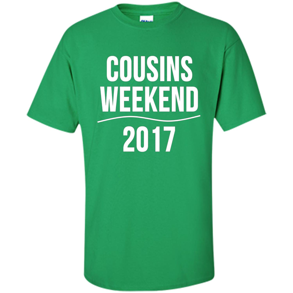 Family T-shirt Cousins Weekend 2017 Irish Green