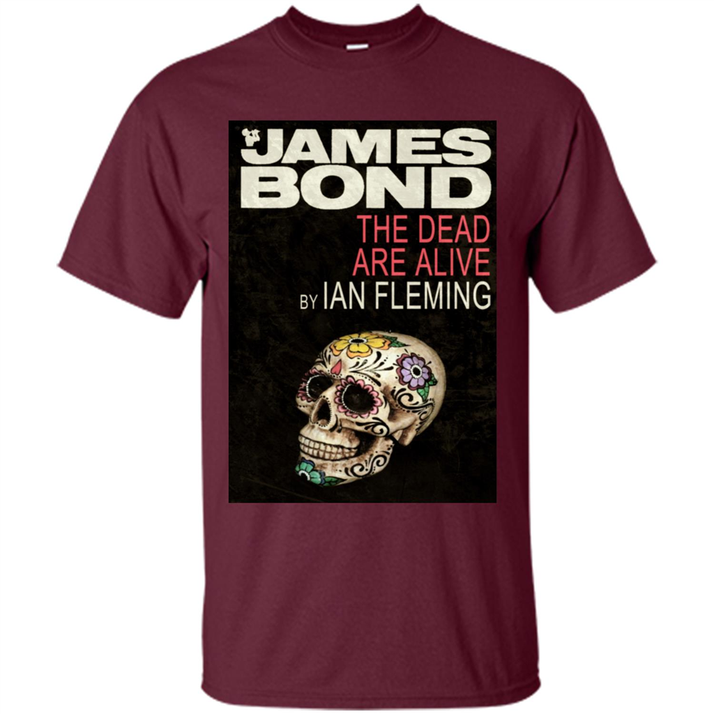 Film T-Shirt The Dead Are Alive Maroon