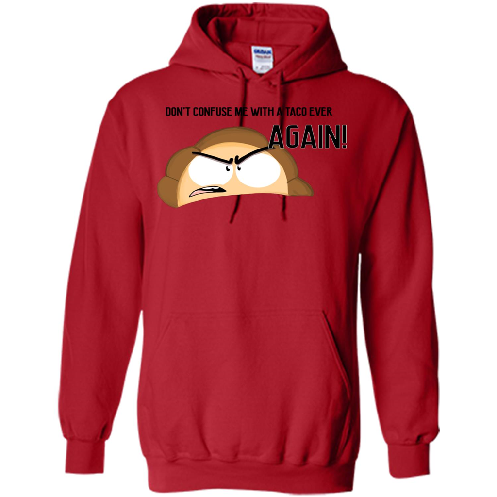 Empanada T-Shirt Dont Confuse Me With A Taco Ever Again Red