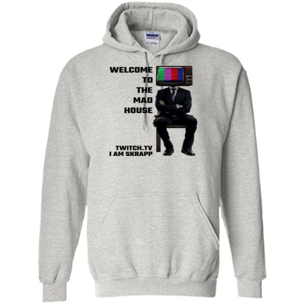 Welcome To The Mad House - I Am Skrapp T-shirt Ash