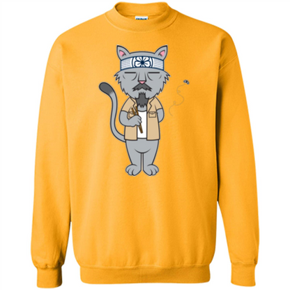 Mr.Meowgi T-shirt Gold