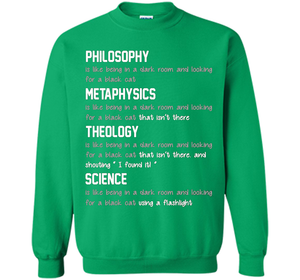 Philosophy metaphysics theology science Tshirt funny cool shirt