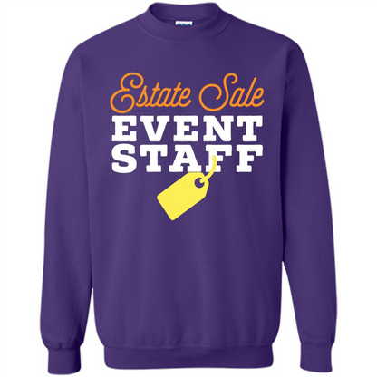 Estate Sale Event Staff T-shirt Orange