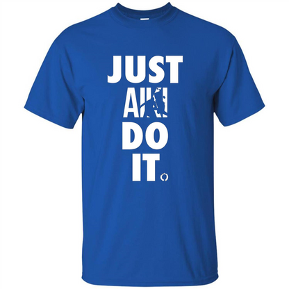 Just Aikido Do It T-shirt Royal
