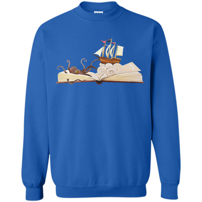 Book Reader T-shirt Love To Read Book Royal