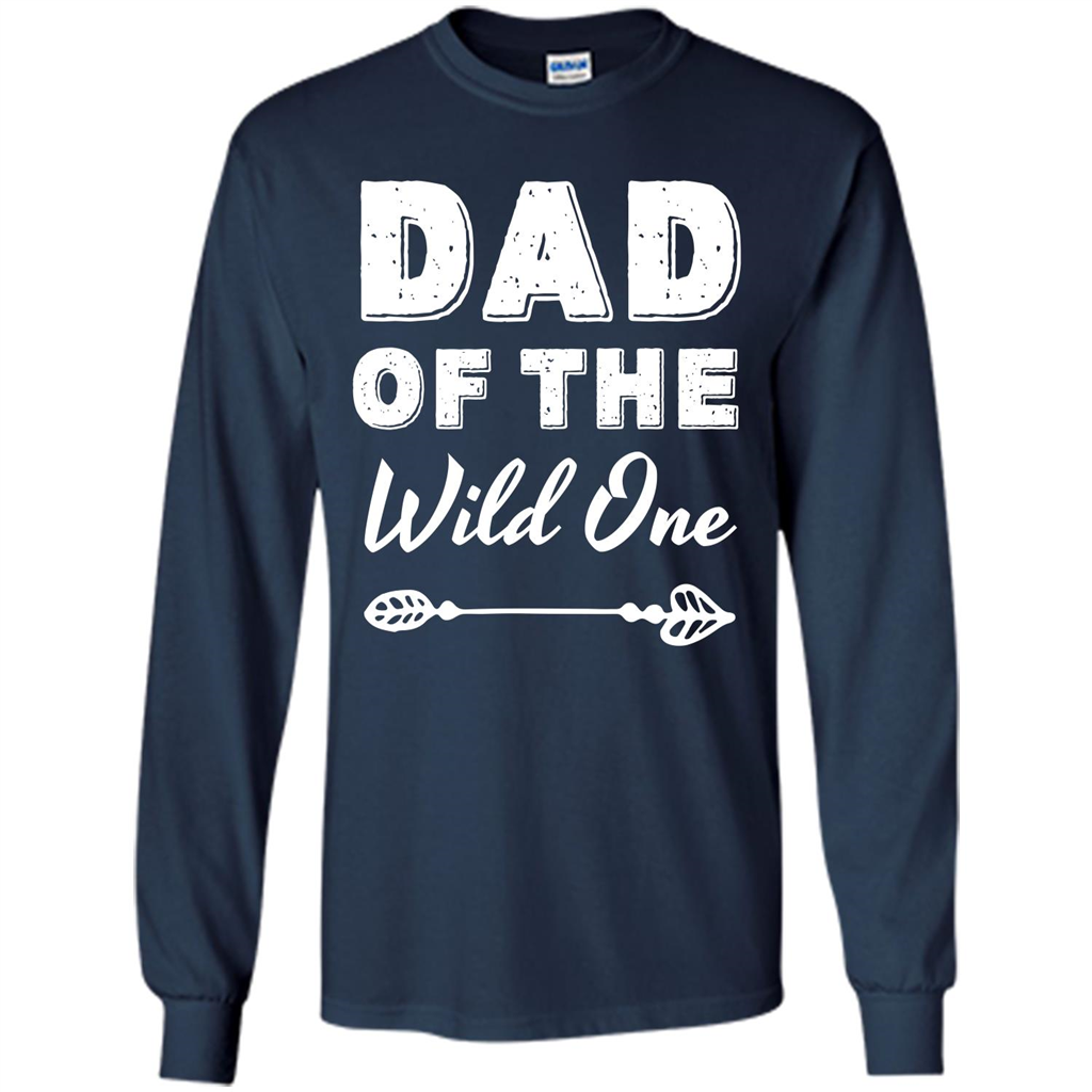 Dad Of The Wild One T-shirt Navy