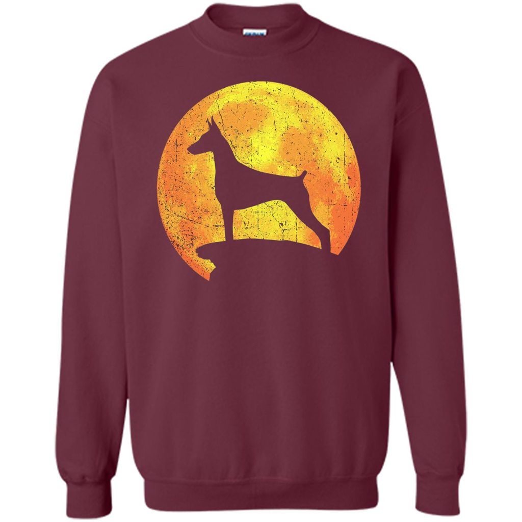 Dog Orange Halloween Costume T-shirt Maroon